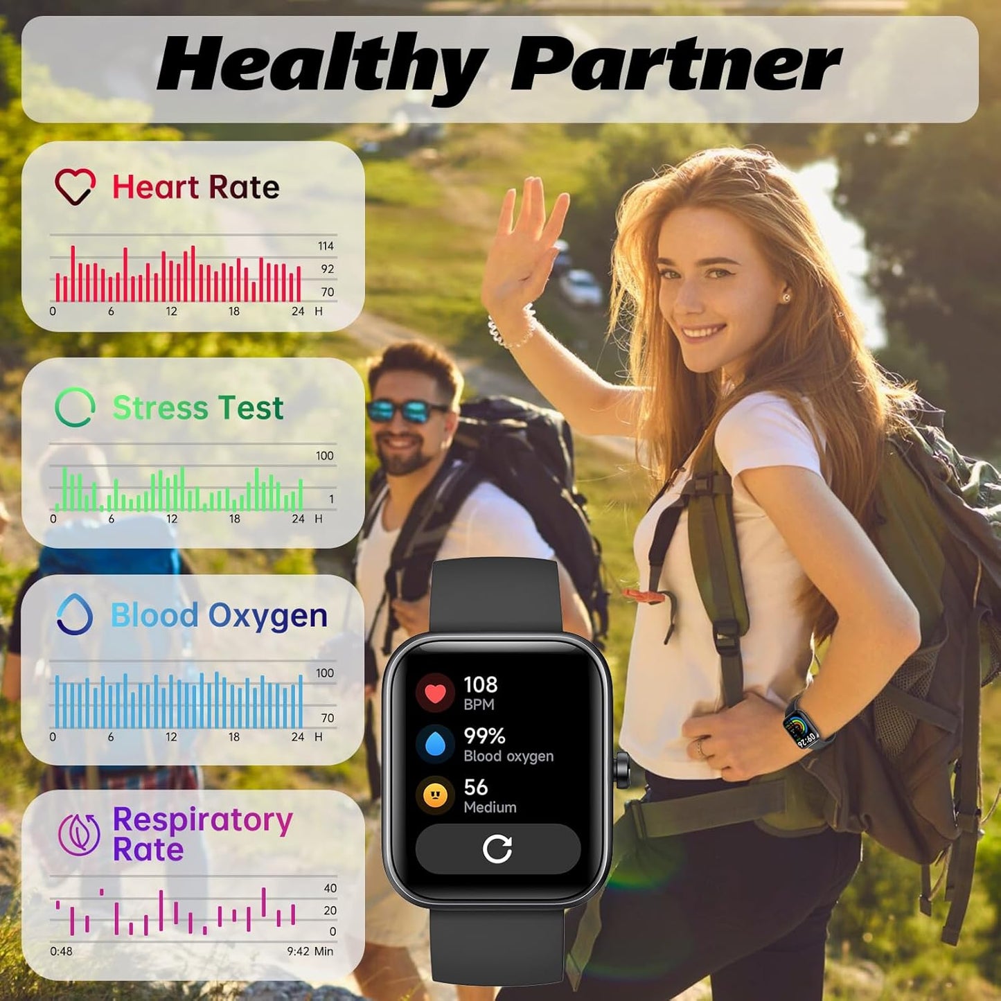 Purilite Select Alexa-Enabled Smartwatch