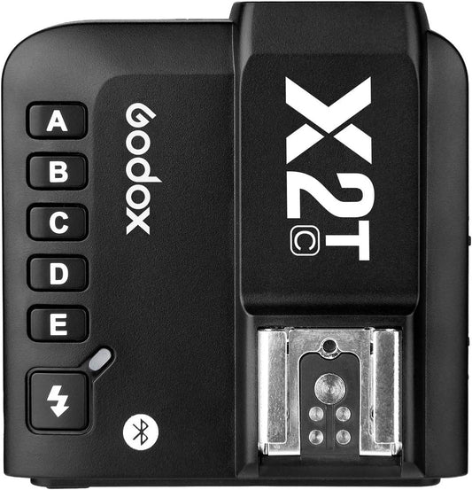 Godox X2T-C TTL Wireless Flash Trigger for Canon Bluetooth Connection Supports iOS/Android App Contoller, 1/8000s HSS, TCM Function,Relocated Control-Wheel,New AF Assist Light