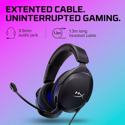 HyperX Cloud Stinger 2 Core – PC Gaming Headset, Lightweight Over-Ear Headset with mic, Swivel-to-Mute mic Function, DTS Headphone:X Spatial Audio, 40mm Drivers,Black