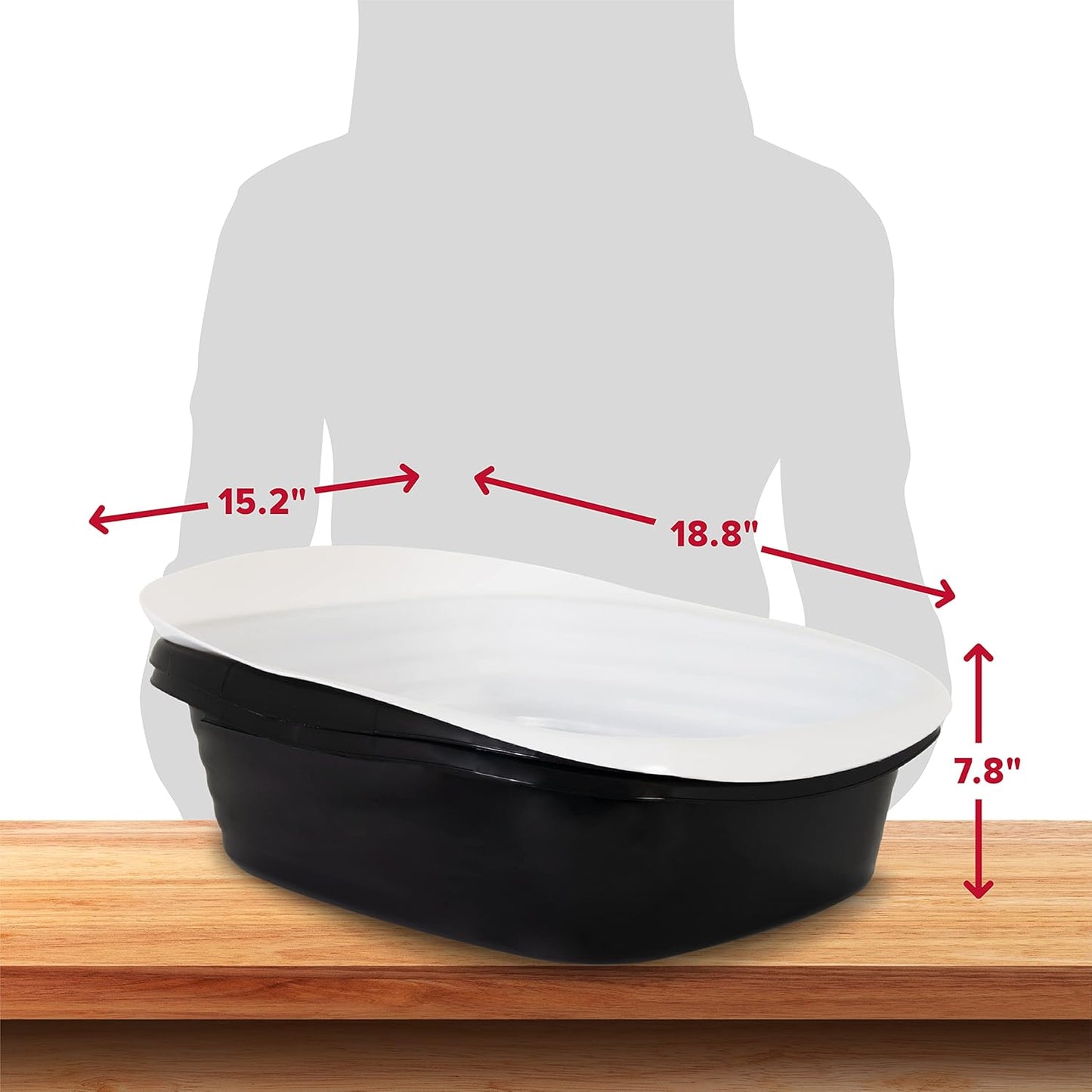 Arm & Hammer 42036 Large Sifting Litter Pan