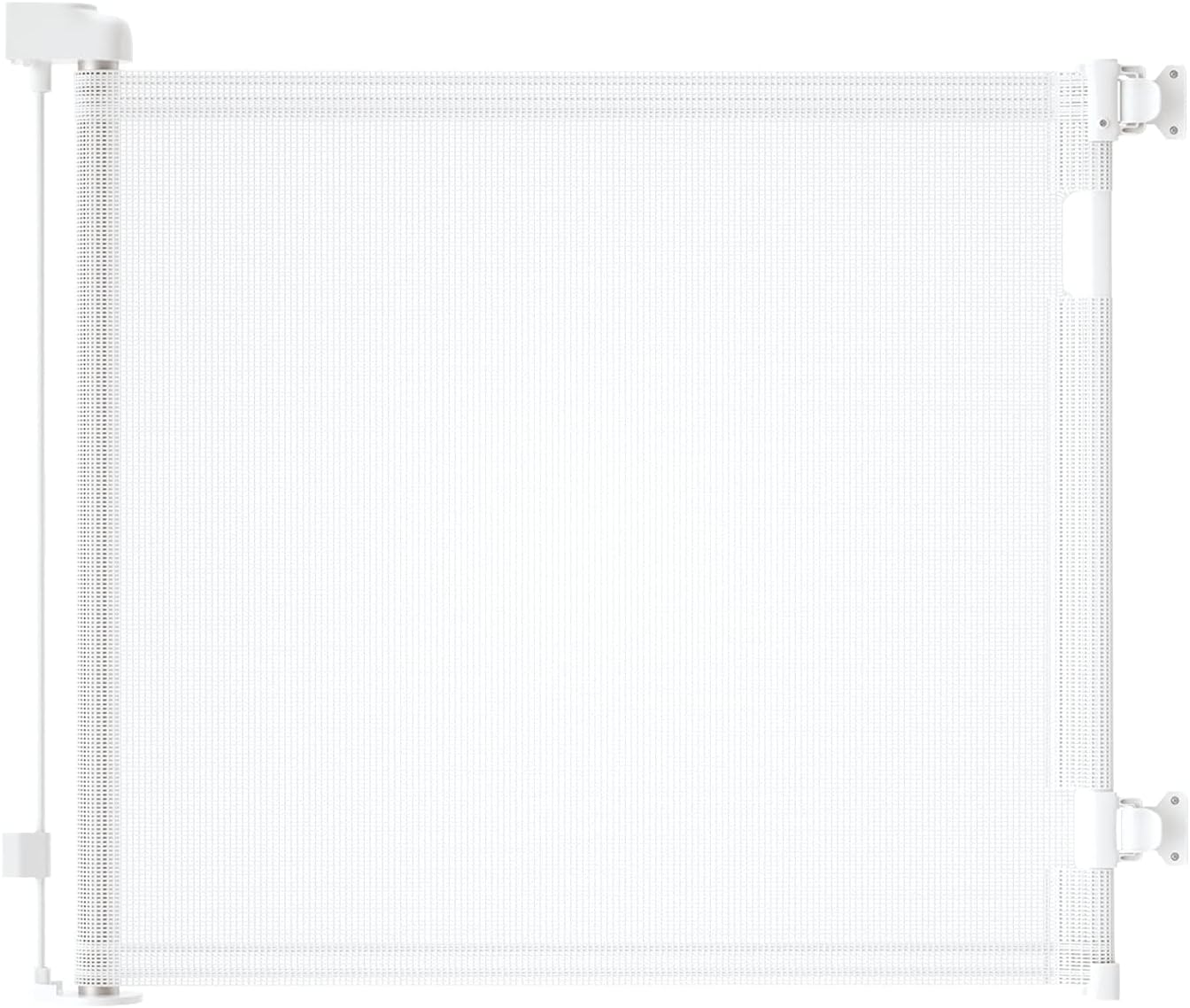 DEAR LOV Retractable Baby Gate, 33" Tall, Extends up to 71" Wide,Safety Mesh Baby Gate or Dog Gate for Doorways,Stairs,Hallways.Extra Wide Gate,Indoor/Outdoor(33"x71",Grey)