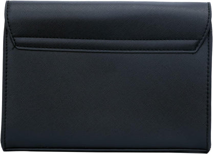 KKXIU Women Elegant Faux Leather Evening Envelope Clutch Purse Foldover Bags for Party Wedding Prom - PuriLite