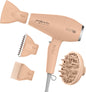 INFINITIPRO BY CONAIR Performa Series Hair Dryer with Diffuser plus 3 Other Attachments | Blow Dryer with Professional Performance Motor | Blush Pink | Great for travel