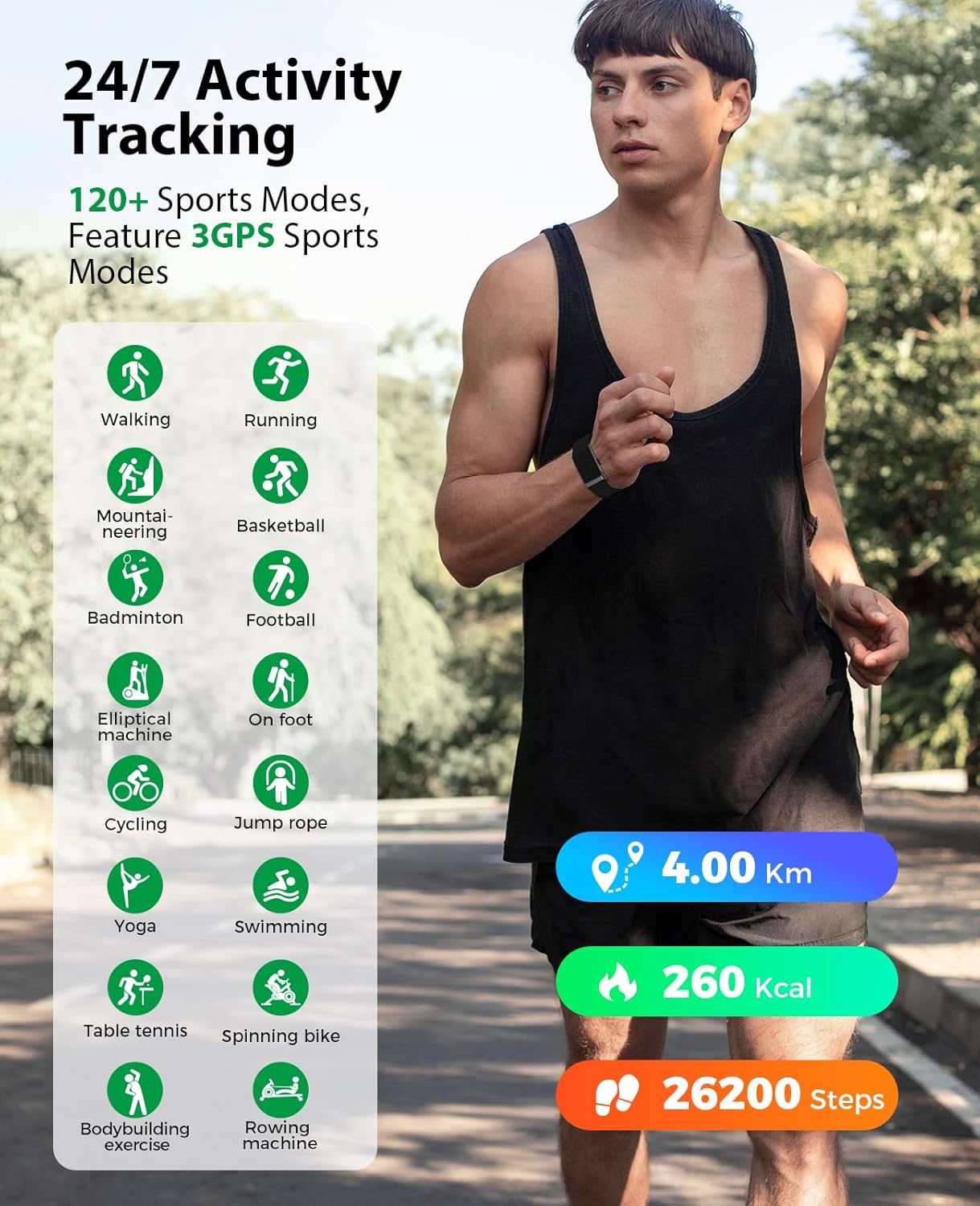 Purilite Select Minimalist Smart Fitness Tracker