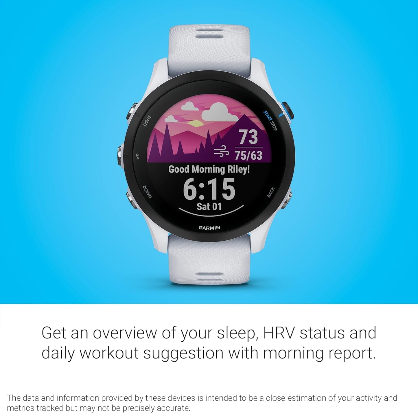 Garmin Forerunner® 255 Music, GPS Running Smartwatch with Music, Advanced Insights, Long-Lasting Battery, Black, 46 MM