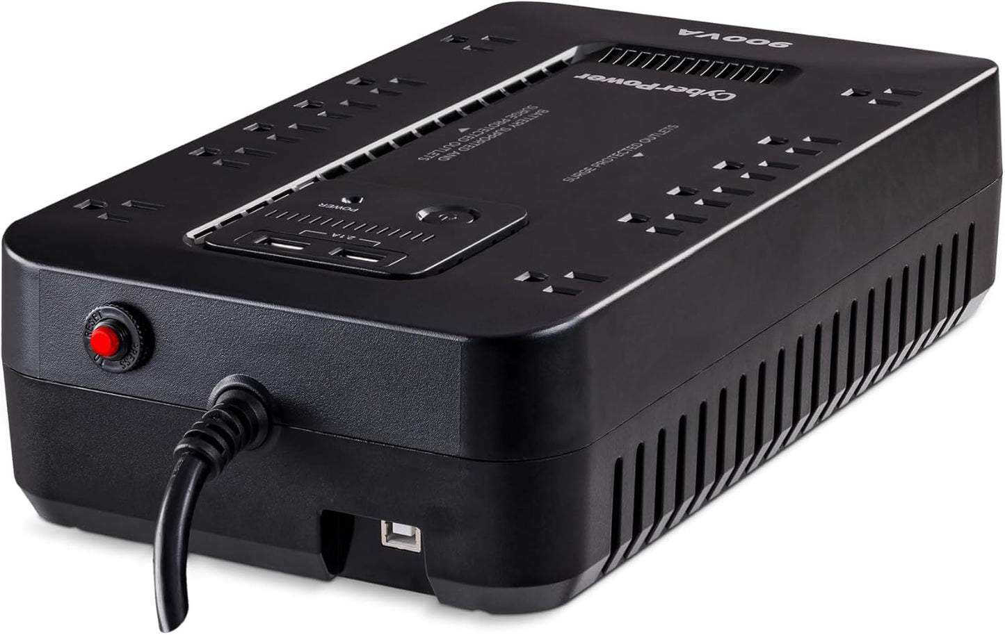CyberPower ST425 Standby UPS System, 425VA/260W, 8 Outlets, Compact