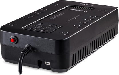 CyberPower ST425 Standby UPS System, 425VA/260W, 8 Outlets, Compact