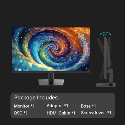 KTC 32 Inch 2K Computer Monitor, IPS 1440p Monitor with Ultra-Thin Bezels, HDR10, Freesync/G-sync, HDMI/DP Ports, Tilt Adjustable, Eyecare, Ideal for Business, Office, and Casual Gaming