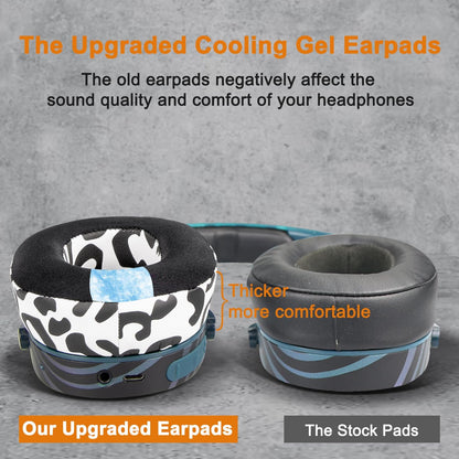 SOULWIT Replacement Earpads for Skullcandy Hesh 3/ANC/Evo & Crusher Wireless/ANC/Evo & Venue ANC Over-Ear Headphones, Ear Pads Cushions with Noise Isolation Foam - Hesh3 PL Black