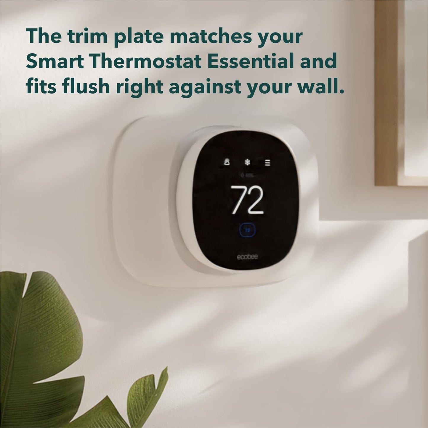 ecobee Trim Plate - Made for ecobee Smart Thermostat Essential - Programmable WiFi Thermostat Accessory