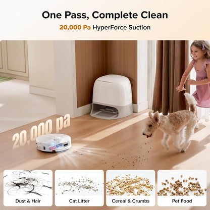 roborock Qrevo Curv 2 Flow SpiraFlow Robot Vacuums and Mop 20,000Pa Suction