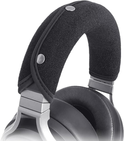 GEVO Replacement Headphone Headband Cover for Corsair Virtuoso, Audio Technica ATH M Series M50X, M50XBT, M50, M40X & More, Cushion Pad Protector Repair Part, Easy Installation No Tool Needed (Black)
