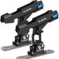 PLUSINNO 2 in 1 Fishing Rod Holders for Boat, Kayak Fishing Rod Holder, Fishing Pole Holders for Track Mount/Deck Mount, Fishing Gear with Fishing Rod Protective Strap, Fishing Accessories & Gifts