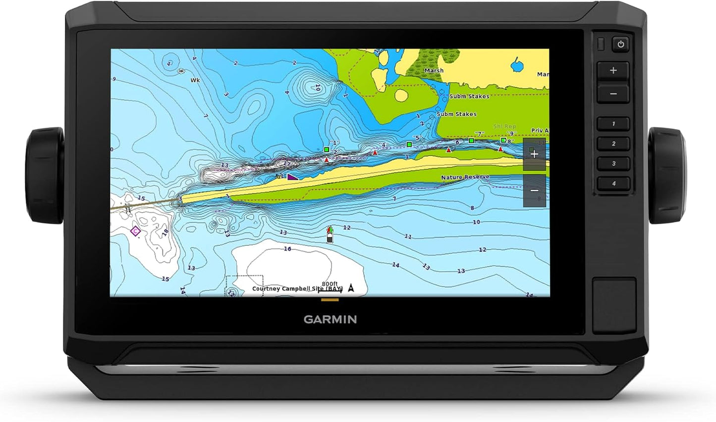 Garmin ECHOMAP UHD2 95sv with GT56 Transducer, 9" Touchscreen Chartplotter, Garmin Navionics+ Canada Inland and Coastal