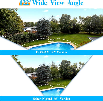 (Full HD 5MP Definition) Outdoor Wired Security Camera System Video Surveillance Cameras for Home Security DVR Systems, CCTV Camera for House Video Monitor Outside Surveillance
