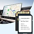 2025 Latest 86271-0E077 Navigation SD Card Update Version for Toyota RAV4 Camry Corolla Highlander 4Runner Tundra-Toyota Navigation Micro SD Card GPS Map for USA/CAN