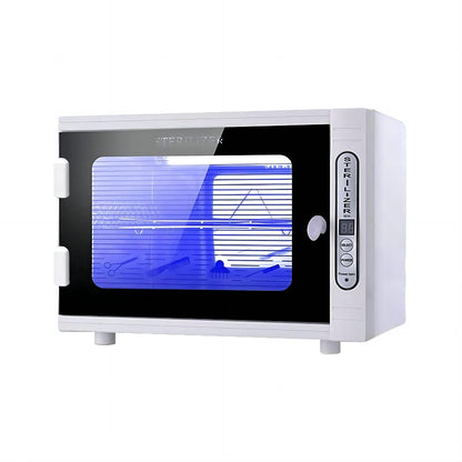 Plutusdental UV Sterilizer Cabinet | 12L, 253nm UV Light, Adjustable Timer & Stainless Steel Interior