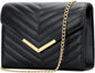 KKXIU Women Formal Vegan Leather Evening Envelope Clutch Purses and Handbags for Party Wedding Prom Bridal - PuriLite