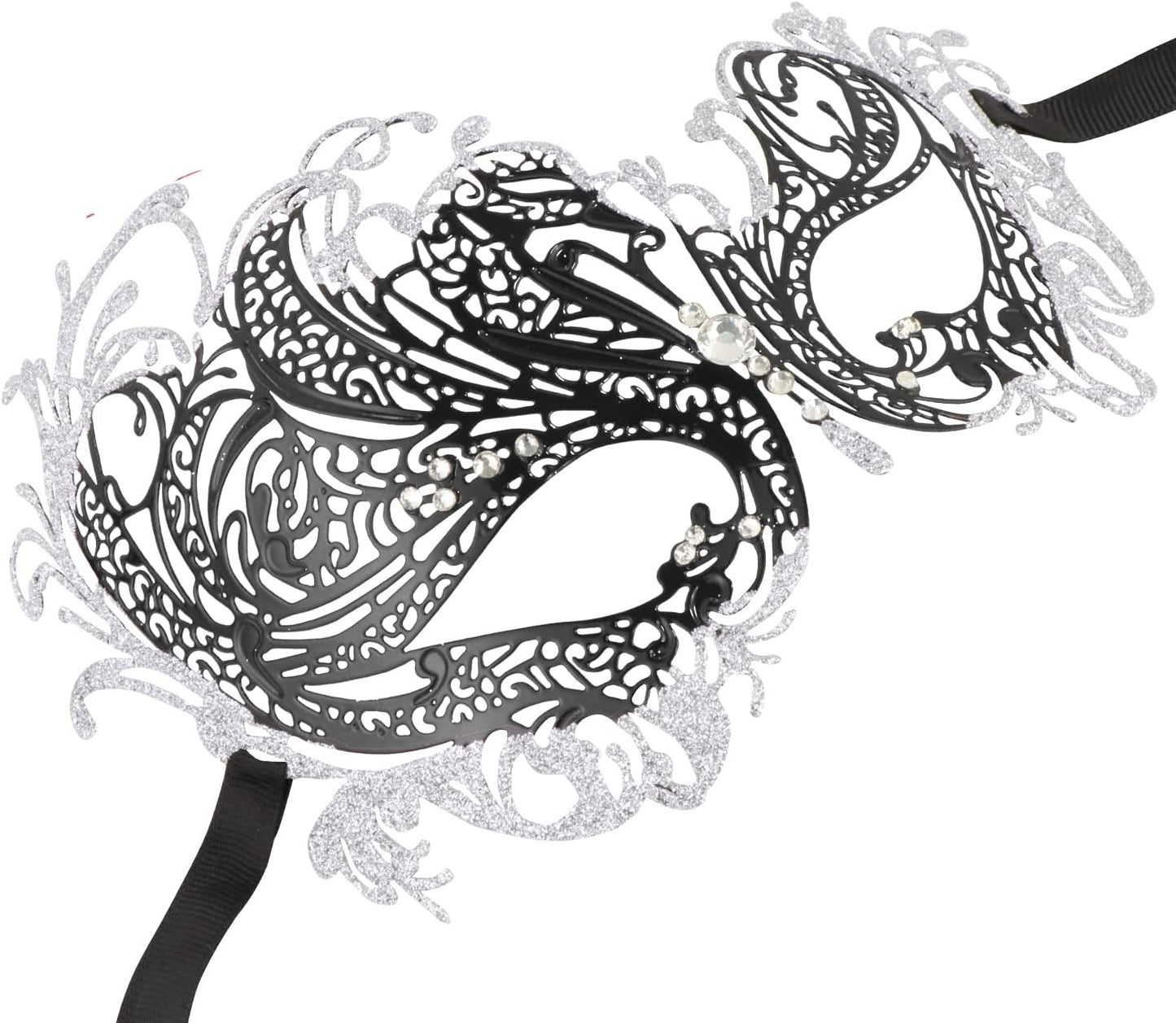 Couple Masquerade Mask Metal Masks Venetian Party Mask Halloween Costume Mask Mardi Gras Mask