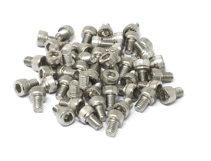 iexcell 25 Pcs M6 x 20mm Thread Pitch 1 mm Stainless Steel 304 Hex Socket Head Cap Screws Bolts Kit