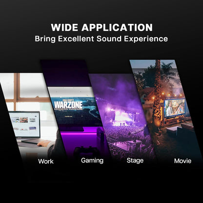 Linsoul 7HZ G1 in-Ear Monitor, 10mm DLC Diaphragm Dynamic Driver IEM Earphone, Wired Gaming Earbuds with Detachable OFC Silver-Plated Cable for Musician Audiophile (3.5mm No Mic, Black)