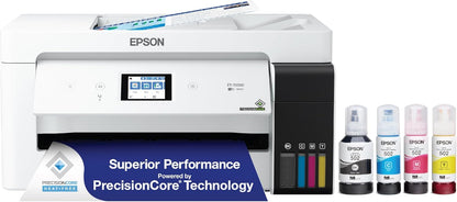 Epson EcoTank ET-15000 Wireless Color All-in-One Supertank Printer with Scanner, Copier, Fax, Ethernet and Printing up to 13 x 19 Inches