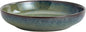 Reactive Glaze Ceramic Serving Pasta Bowl, 10 Inch Large Salad and Mixing Bowl, 50 Ounce Wide Kitchen Bowl for Pasta, Fruit, and Family Meals, Microwave and Dishwasher Safe, Green - PuriLite