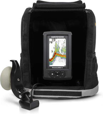 Humminbird 410160-1 PIRANHAMAX 4 DI (Down Imaging) Fish Finder, Black