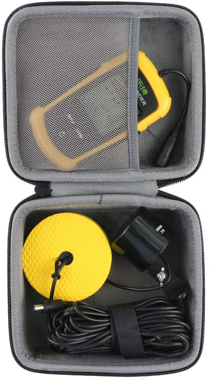 co2CREA Hard Travel Case Replacement for LUCKY Kayak Portable Handheld Fish Depth Finder FFC1108