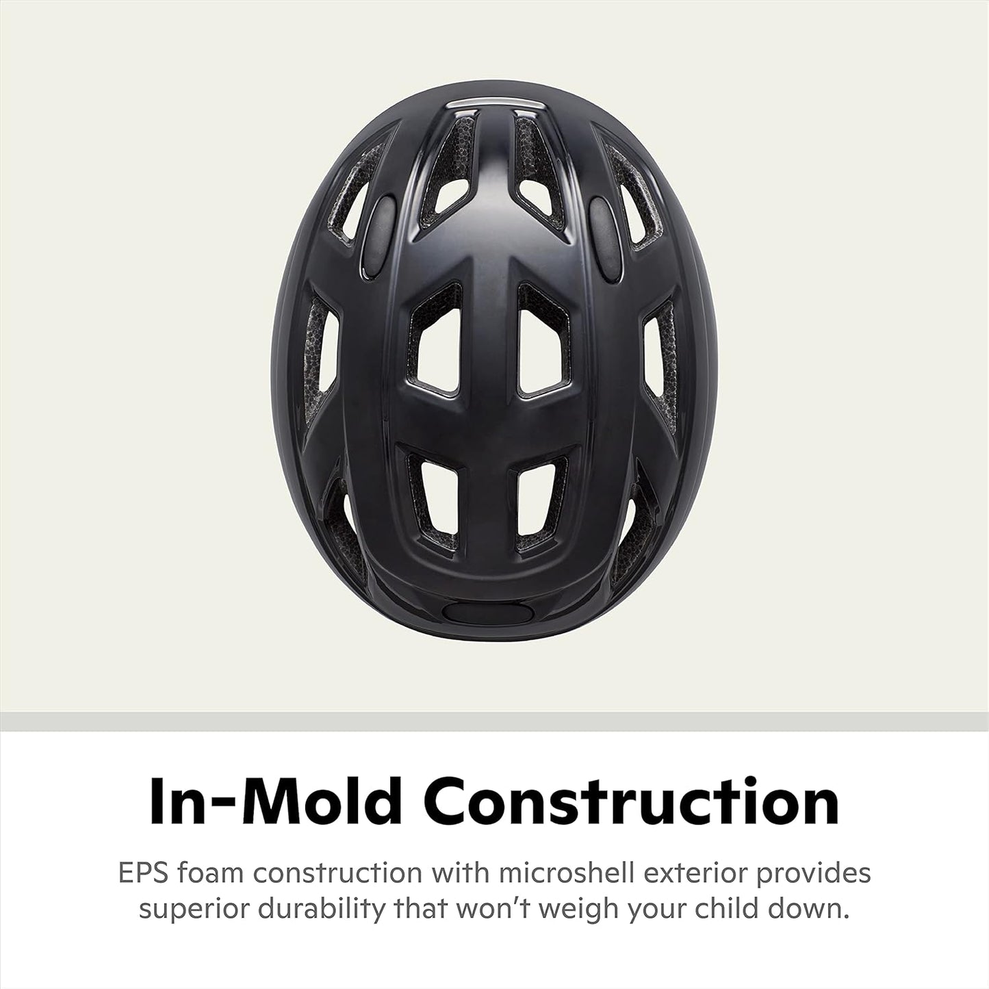 Schwinn Chroma ERT Child Bike Helmet, Fits Head Circumferences 48-54 cm, Small, Black