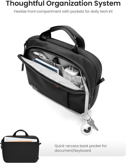 tomtoc 360 Protective Laptop Carrying Case for 16-inch MacBook Pro M4/M3/M2/M1 Pro/Max A3403 A3186 A2991 A2780, Water-resistant Laptop Shoulder Bag fits 15-inch MacBook Air M4 2025, M3/A3114, M2/A2941