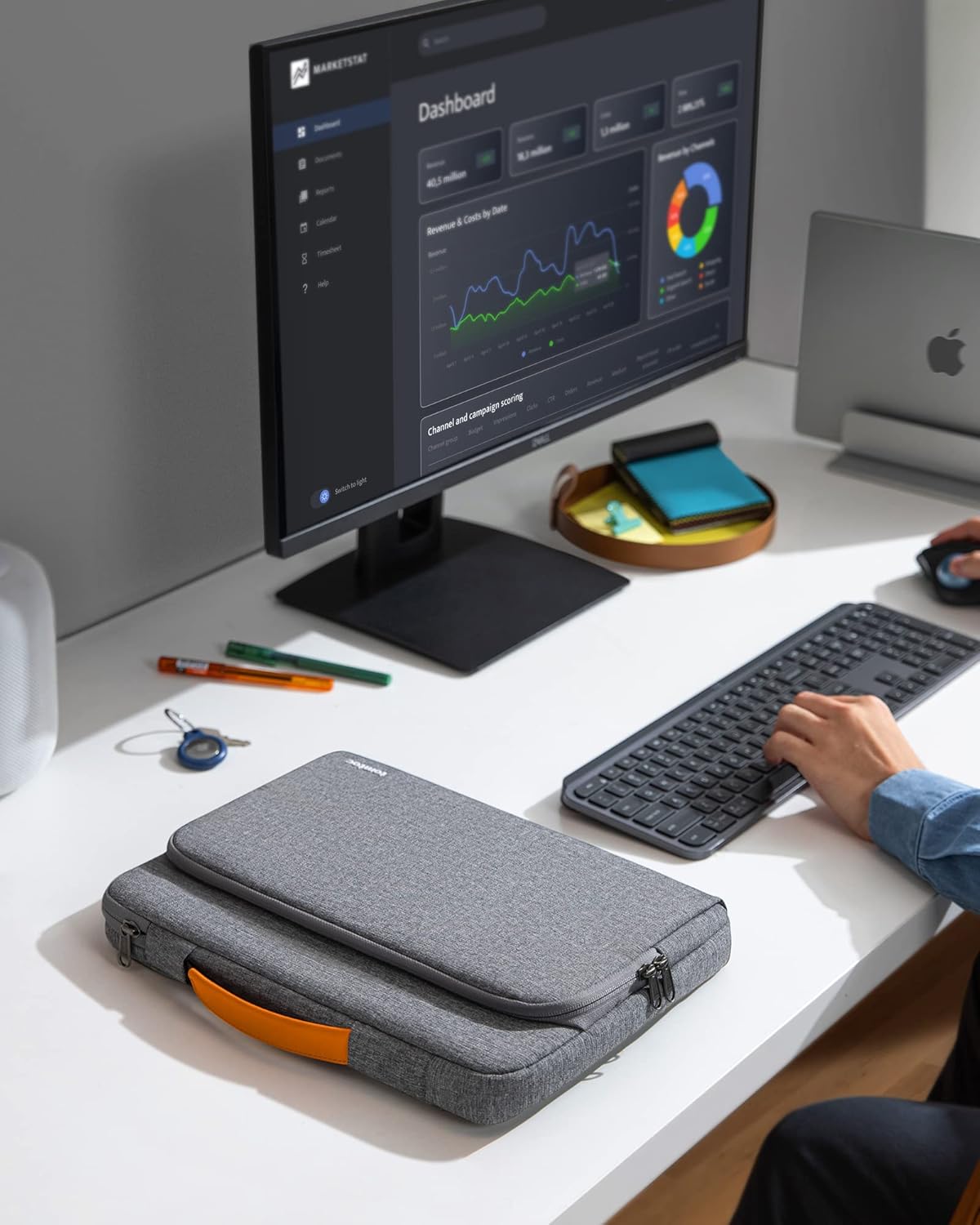tomtoc 360 Protective Laptop Case for 15-inch New MacBook Air M4 A3241 M3 A3114 M2 A2941 2025-2023, 15 Inch Microsoft Surface Laptop 6/5, Dell XPS 15 Plus, Acer HP Chromebook 14