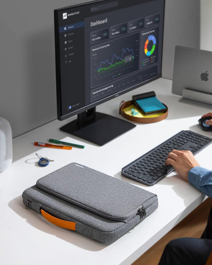 tomtoc 360 Protective Laptop Case for 15-inch New MacBook Air M4 A3241 M3 A3114 M2 A2941 2025-2023, 15 Inch Microsoft Surface Laptop 6/5, Dell XPS 15 Plus, Acer HP Chromebook 14