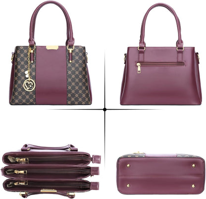 KKXIU Trendy Tote Bag for Women Lightweight Oxford Big Capacity Shoulder Purses and Handbags