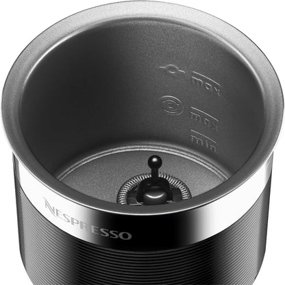 Nespresso Aeroccino XL Milk Frother - Automatic Hot & Cold Foam Maker for Coffee, Latte, Cappuccino, and Macchiato - Black