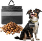 Tyuyuio Dog Training Treat Pouch Bag, Treat Bags for Dogs, Portable Pet Pocket Waist Clip Bag, Reflective Snack Bag for Pets, Includes Clip and Carabiner
