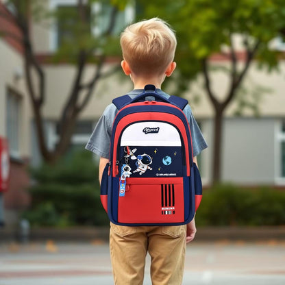 MITOWERMI Astronaut-space Backpack for Boys-Girls Elementary Middle School Bags for Girls Kids Bookbag