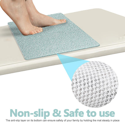 Loofah Mats for Shower, Non Slip | Quick Drying | Soft on Your Feet | Soft Textured Shower Mat Bath Mat Bathtub Mat Massage Mat Loofah Mat for Bathroom,Shower Tub or Wet Areas