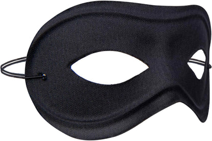 Yilistore Black Masquerade Mask,Halloween Costumes Accessories Half Mask for Adult Children Cosplay Dress Up