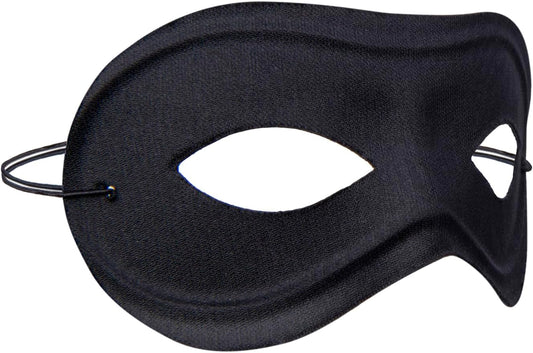 Yilistore Black Masquerade Mask,Halloween Costumes Accessories Half Mask for Adult Children Cosplay Dress Up - PuriLite