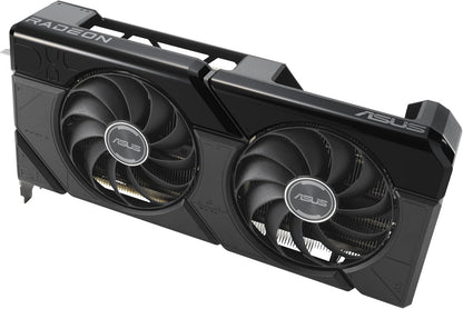 ASUS Prime Radeon™ RX 9060 XT 16GB GDDR6 OC Edition Graphics Card (PCIe 5.0, HDMI/DP 2.1, 2.5-Slot Design, axial-tech Fans, Dual Ball Fan Bearings, Dual BIOS, ASUS GPU Guard)