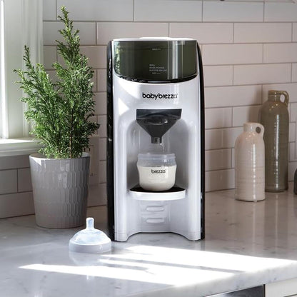 Baby Brezza Formula Pro Advanced Formula Dispenser Machine - Automatically Mix A Warm Formula Bottle Instantly - Easily Make Bottle With Automatic Powder Blending, White