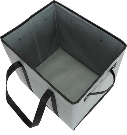 Purilite Select™ Heavy-Duty Reusable Grocery Tote Box Bags – 4 Gallon Capacity