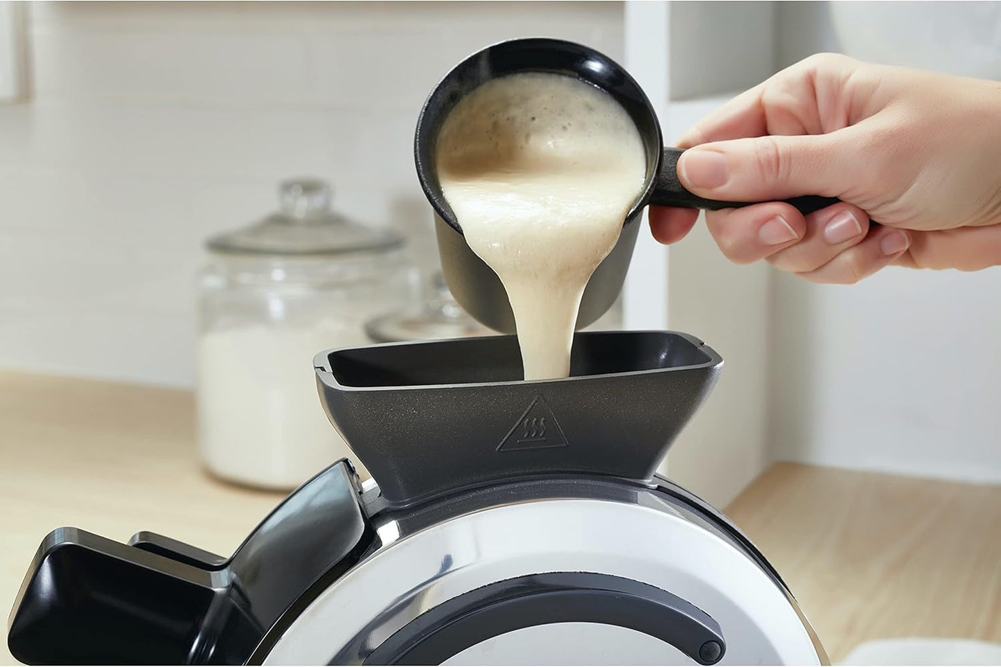 Oster Belgian Waffle Maker, 8", Stainless Steel