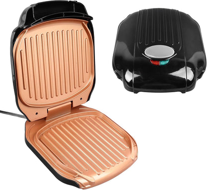 KIMISS 1200W NoNStick Electric Indoor Grill - Versatile Cooking Appliance for Steak, Burgers, and More - Compact Design for Easy Storage - Quick CleaNUp with WipEClean Surface