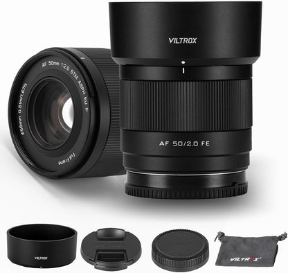 VILTROX 25mm f1.7 E, APS-C Lens for Sony E, Large Aperture STM Auto Focus Lens for Sony E-Mount A7C A7RII A7SII A7II A7RIII A7IV A7RIV A9 A1 ZVE1 A93 A6700 A6600 A6500 A6400 FX3 ZV-E10 FX30 ZV-E10II