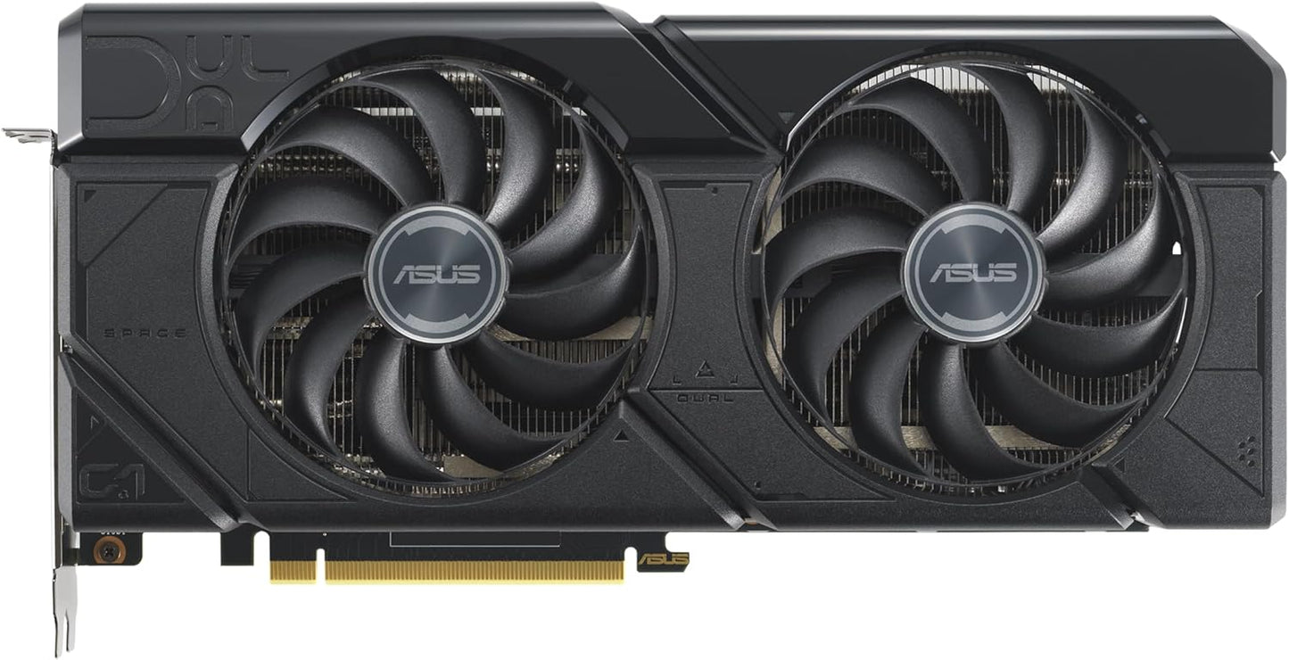 ASUS Prime Radeon™ RX 9060 XT 16GB GDDR6 OC Edition Graphics Card (PCIe 5.0, HDMI/DP 2.1, 2.5-Slot Design, axial-tech Fans, Dual Ball Fan Bearings, Dual BIOS, ASUS GPU Guard)