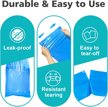 Qltytoy Diaper Pail Refill Bags Compatible with Diaper Genie Easy Roll Signature & Platinum Pails, 2-Pack (36 Bags) Hold up to 1692 Newborn Diapers Extra Thickness Powerful Odor Control Easy to Use