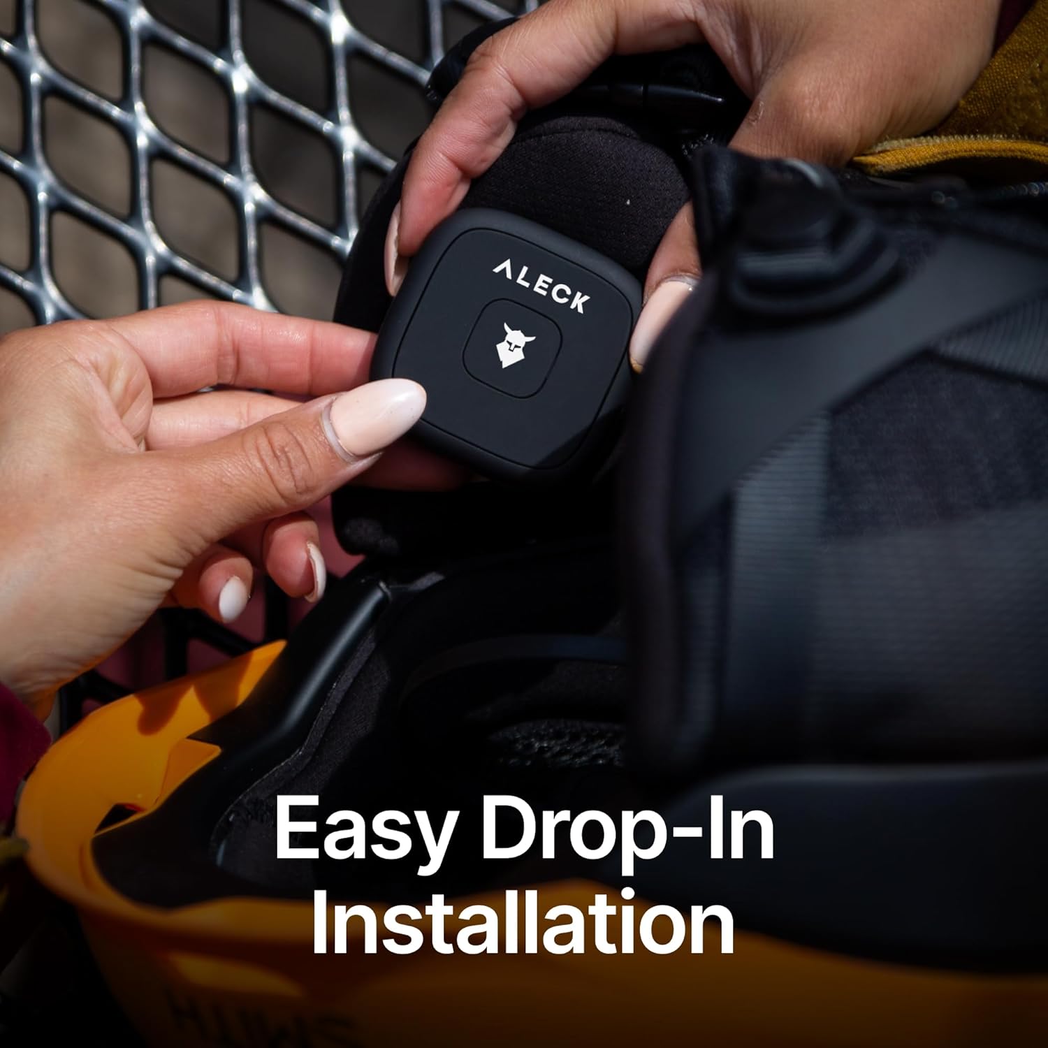 ALECK Snow Series Core Wireless Bluetooth Helmet Speakers – Drop-In On-Ear Headphones with Microphone, Audio-Ready Ski & Snowboard Helmet Compatible - PuriLite