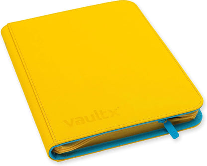 Vault X 12 Pocket Trading Card Zip Binder, 480 Cards, Compatible with Pokemon Scarlet & Violet Set, Exo-Tec Album Material, 20 Side-Loading Pages, Folder for Collectible TCG (SV1)